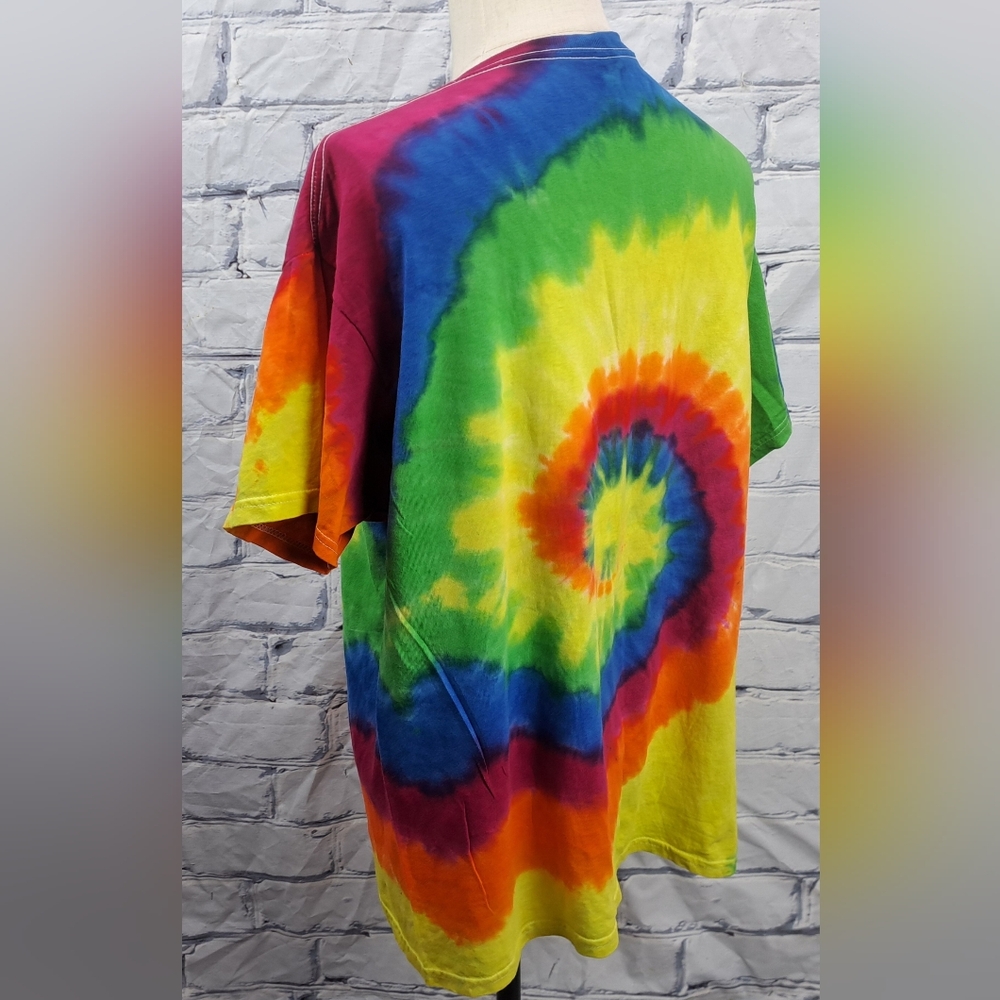 Colortone Men's T-Shirt Tee Hollywood Florida Jeep Pyschedelic Trippy XL - Picture 8 of 13